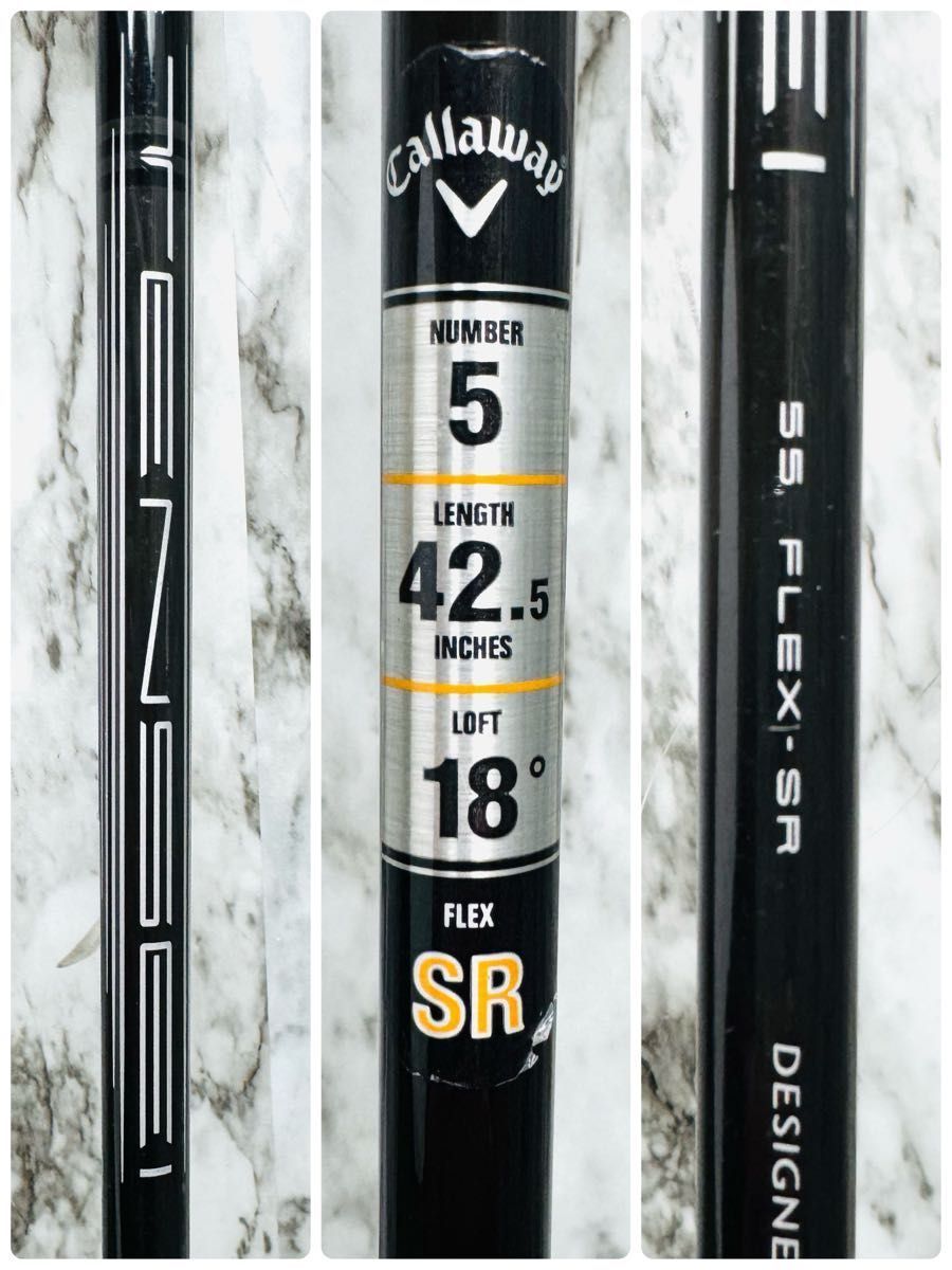 良品】キャロウェイ パラダイム トリプルダイヤ 5W フェアウェイウッド