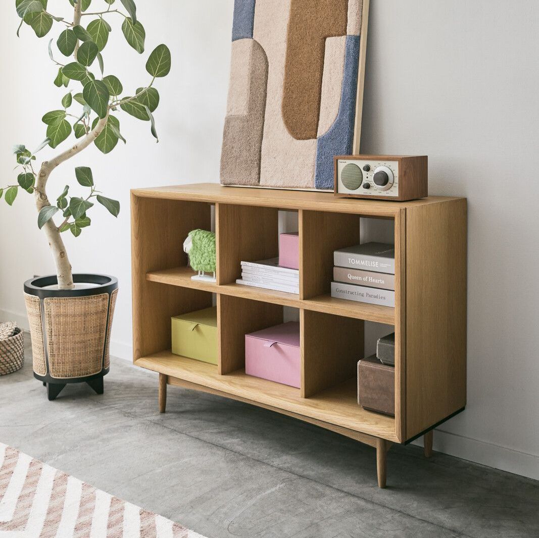 天然木 オープンシェルフ 幅100 cm ラック ディスプレイ 収納棚 おしゃれ 書棚 本棚