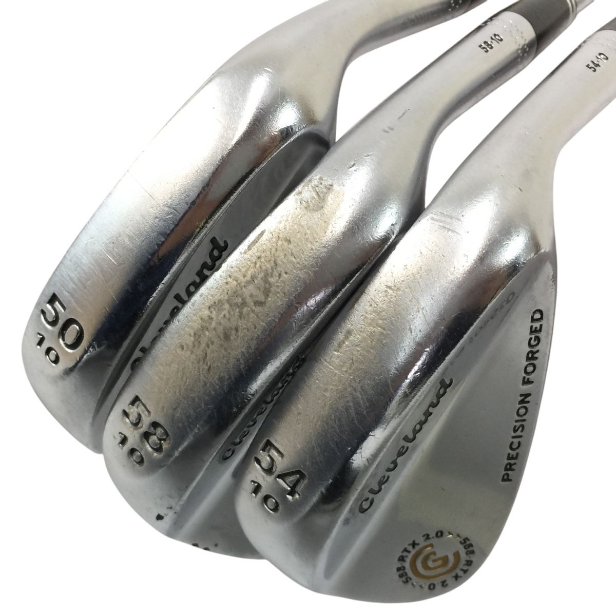 Cleveland Precision Forged ウェッジ 2本セット Cleveland 588RTX 2.0 PRECISION FORGED TRUE TEMPER 50 54 58