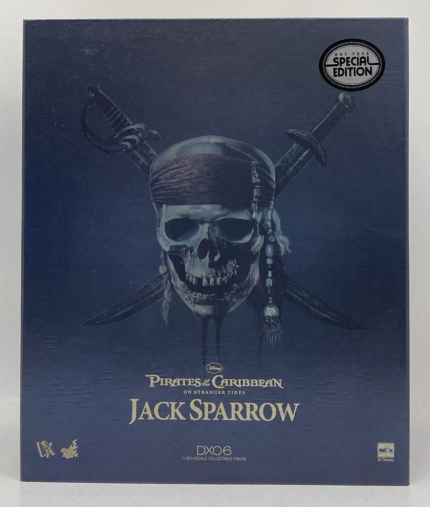 HOTTOYS MOVIE MASTERPIECE DX JACK SPARROW (SPECIAL EDITION) DX06