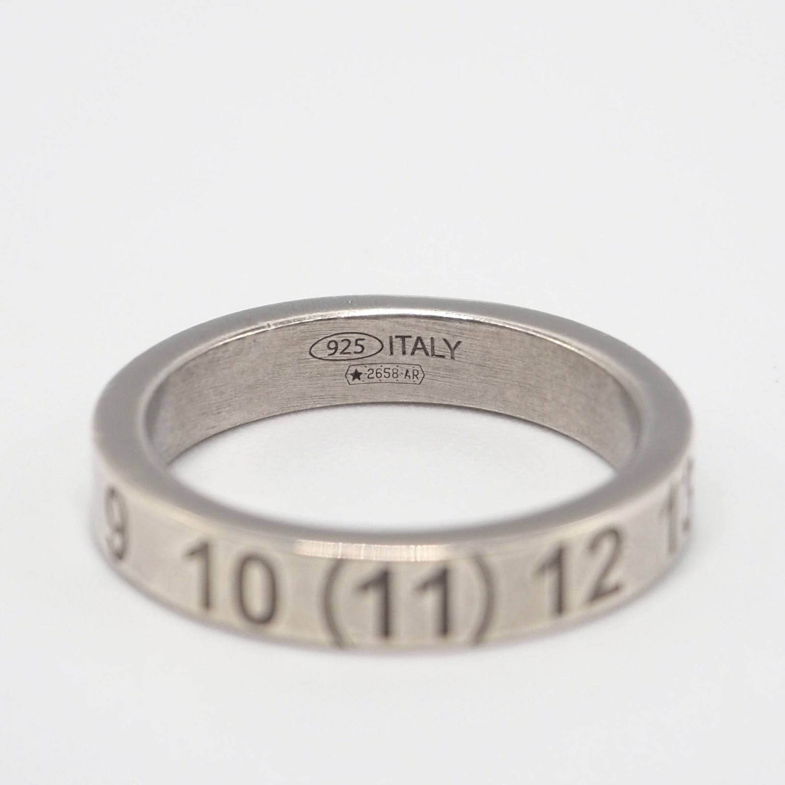 【状態良】Maison Margiela ナンバーリングシルバー 17号 Maison Margiela 約17号 ナンバーリング シルバー925 メゾンマルジェラ