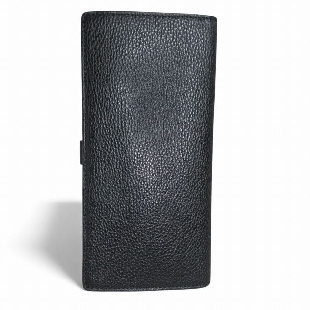 アニエスベー agnes b. ロングウォレット 長財布 ロゴ ブラック 1219