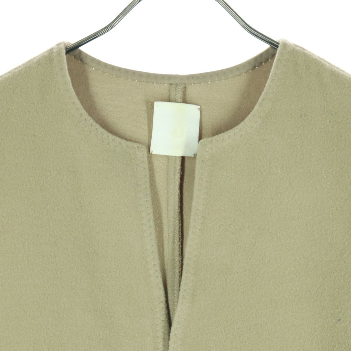 So 1:1 ソウワンバイワン 日本製 長袖 ガウンコート F ベージュ