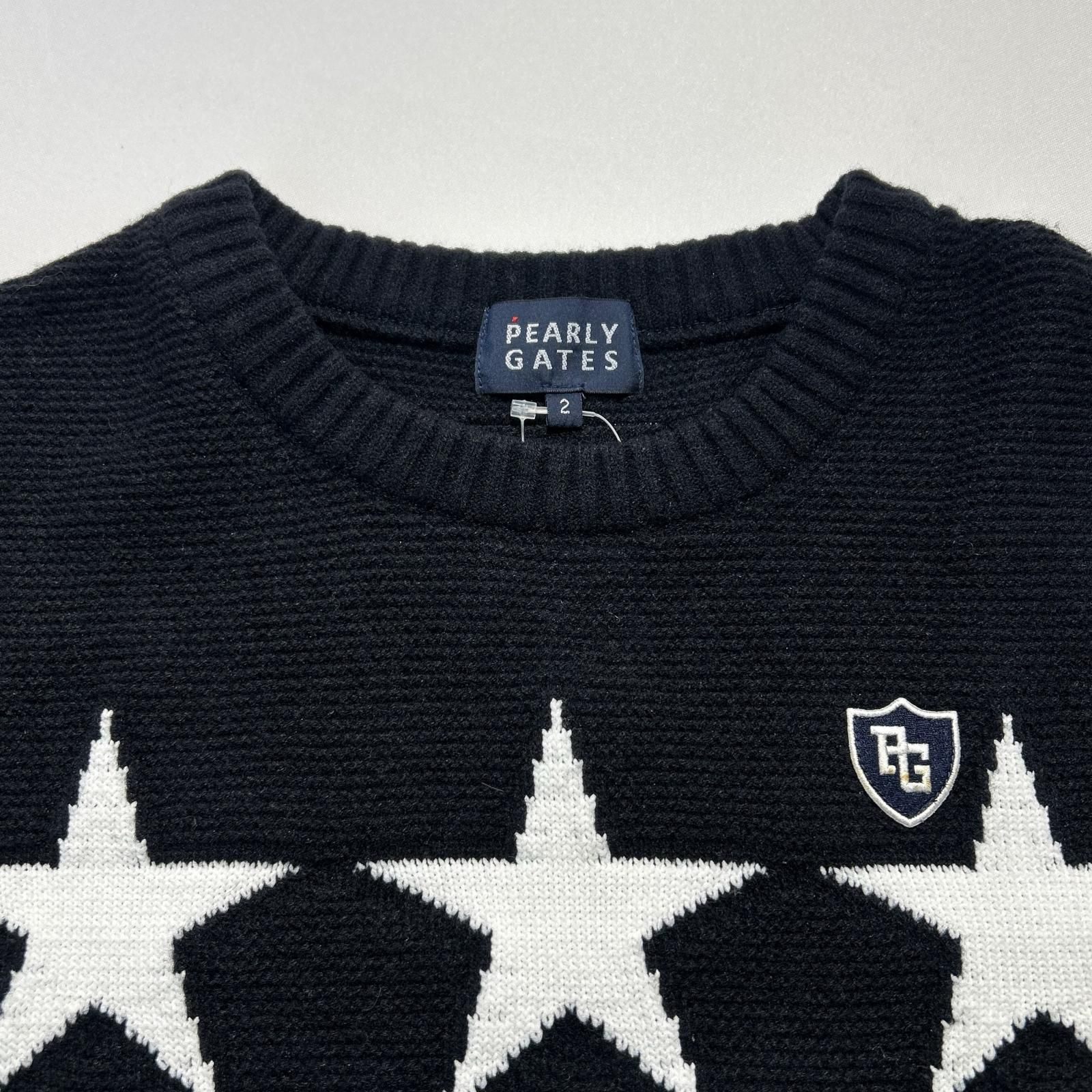 レディース パーリーゲイツ PEARLY ショップ GATES セーター 2(L) 濃紺