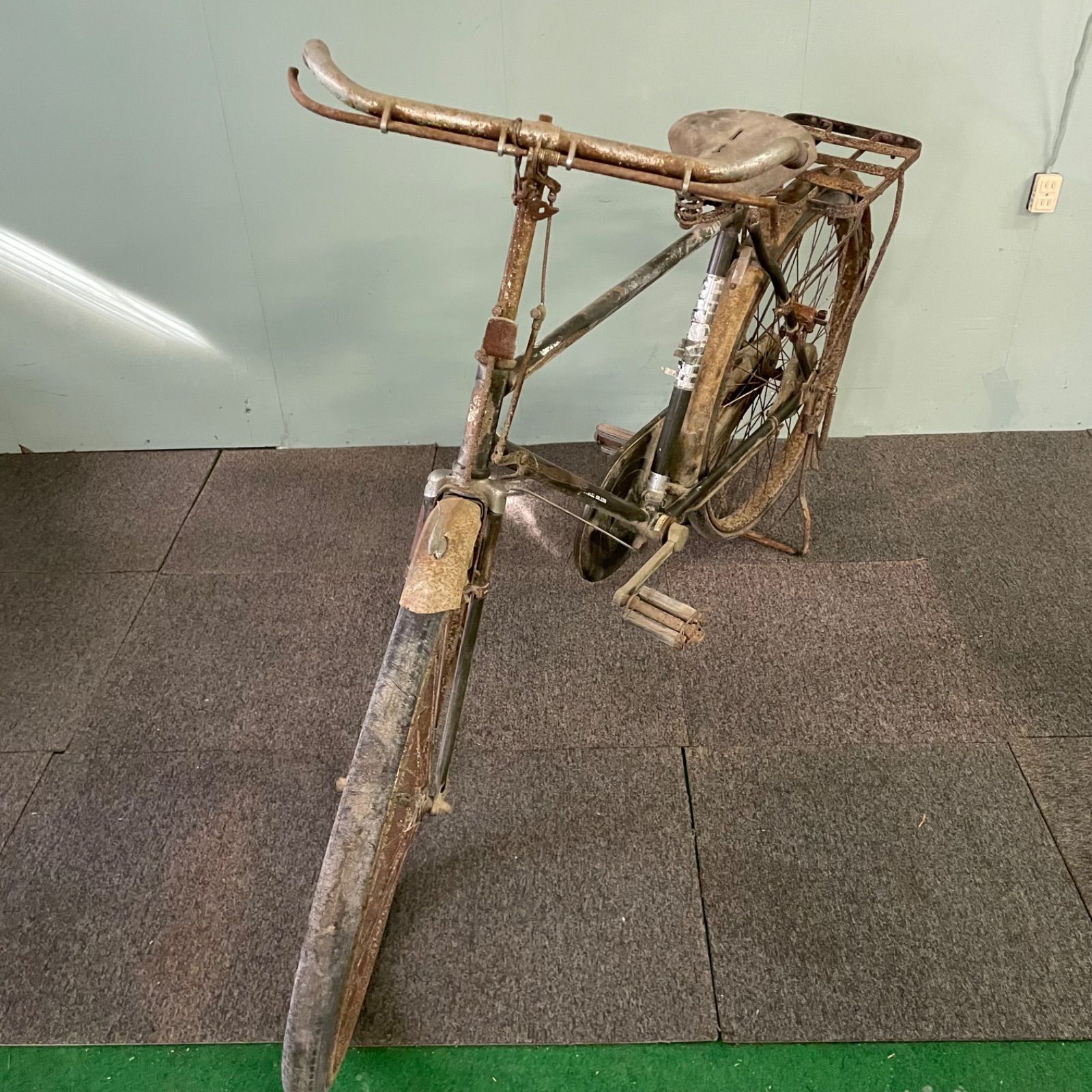 ♭ ヴィンテージ 自転車 昭和 レトロ アンティーク ビンテージ - メルカリ