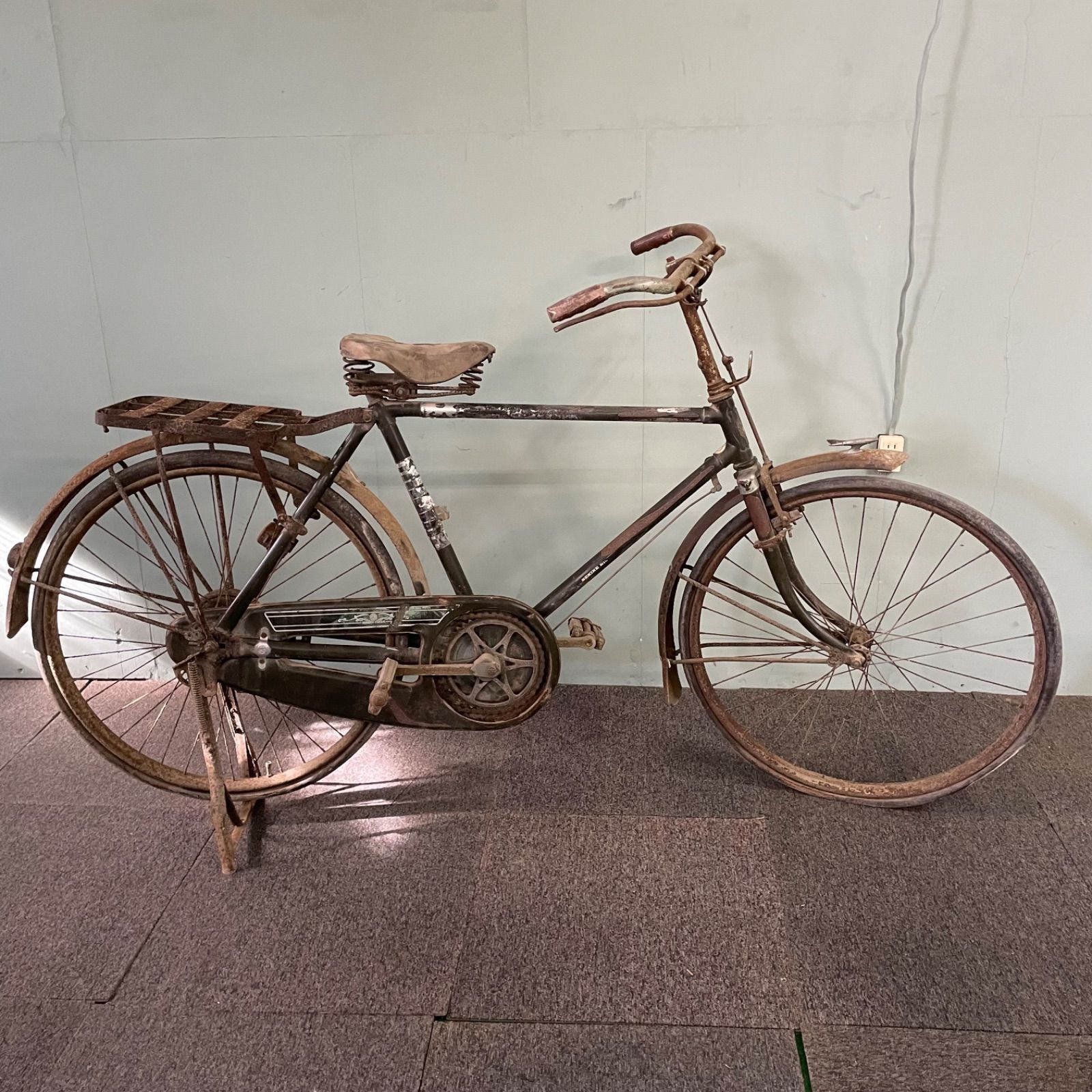 ♭ ヴィンテージ 自転車 昭和 レトロ アンティーク ビンテージ - メルカリ
