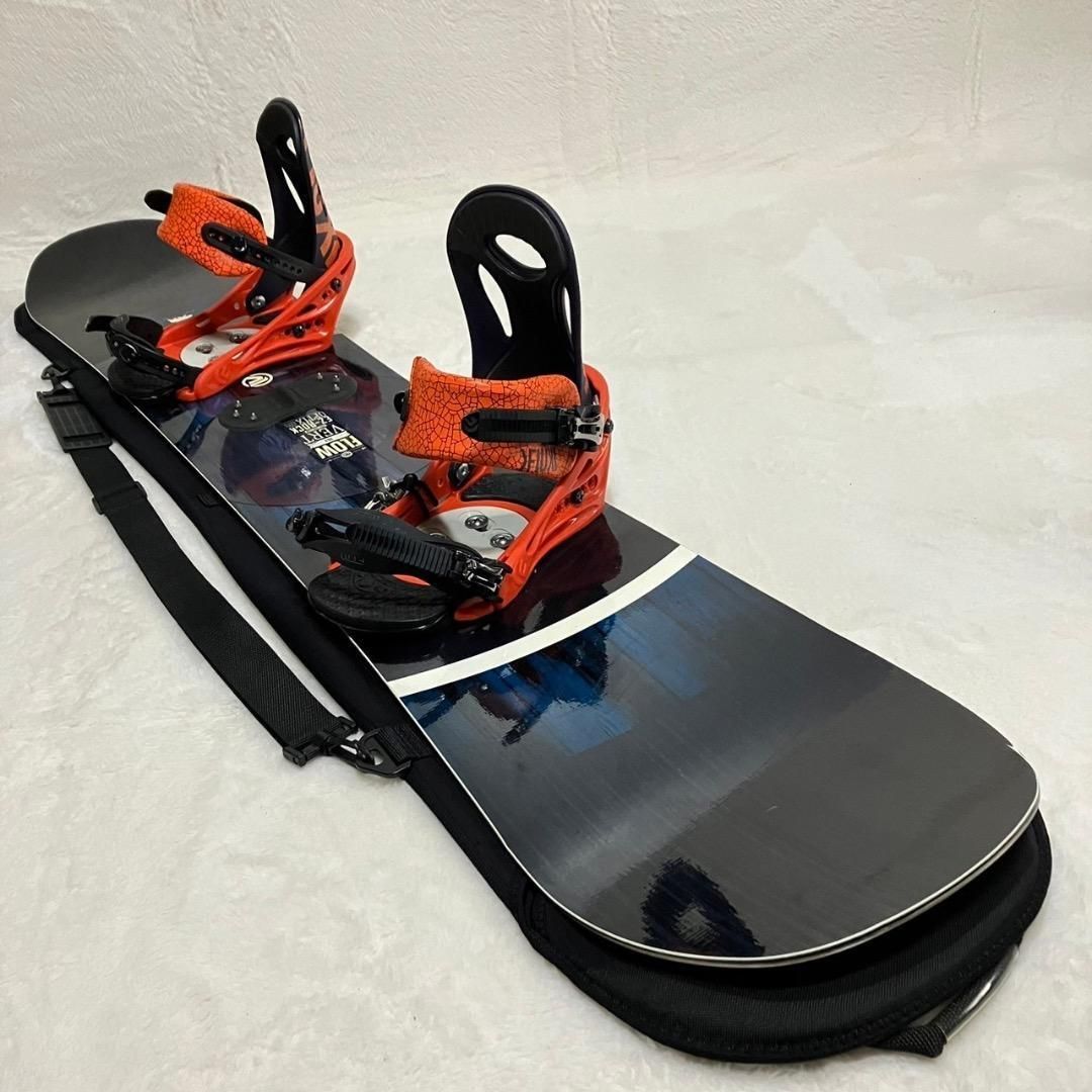 2点セット FLOW VERT 151 FLUX PR M グラトリ ビンディング バインディング