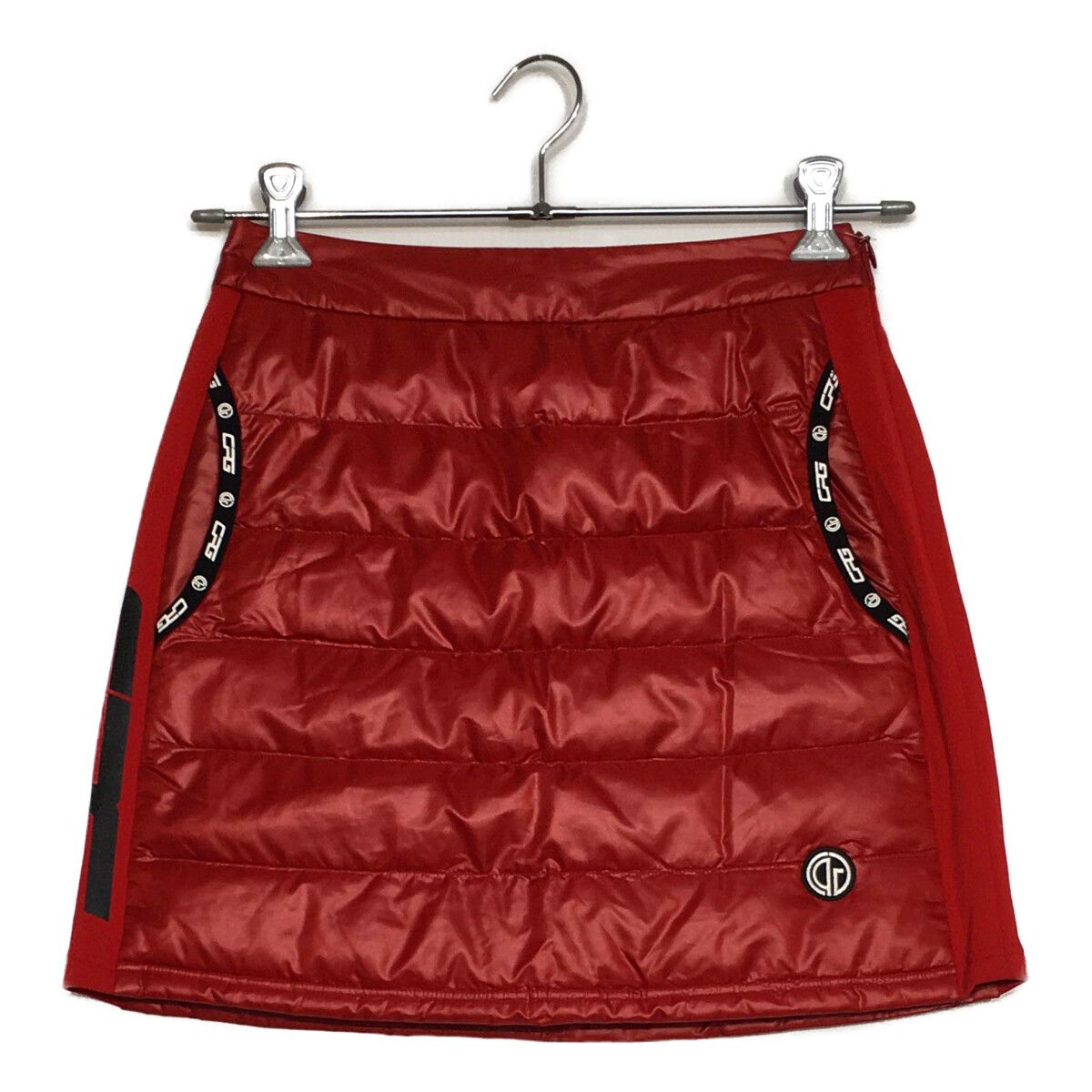 中古 レディース シーピージーゴルフ CPG GOLF スカート 3(L) 赤