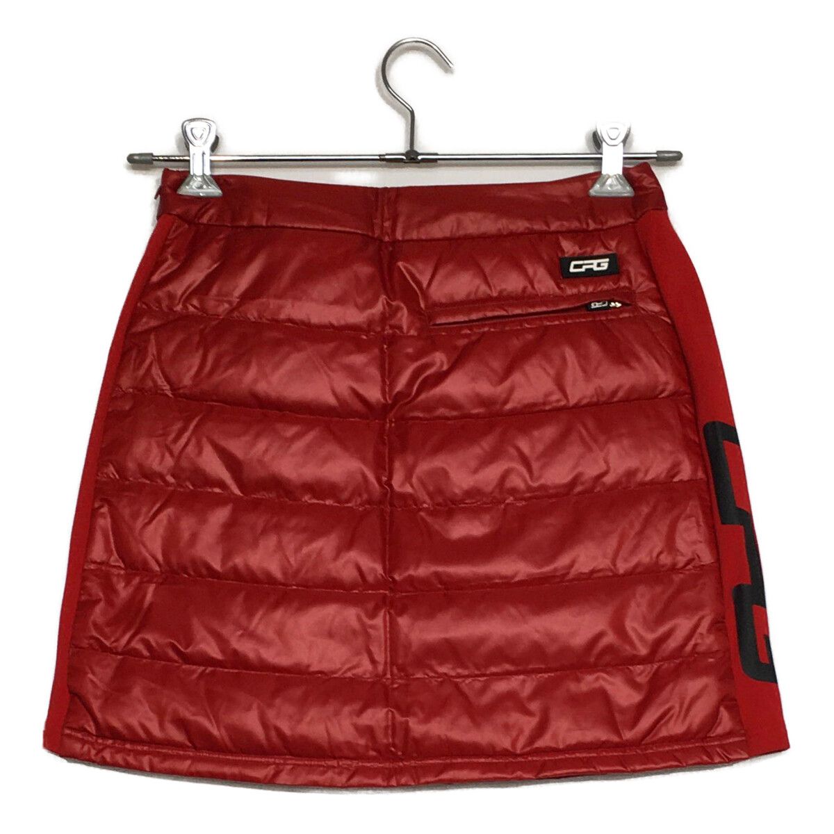 中古 レディース シーピージーゴルフ CPG GOLF スカート 3(L) 赤