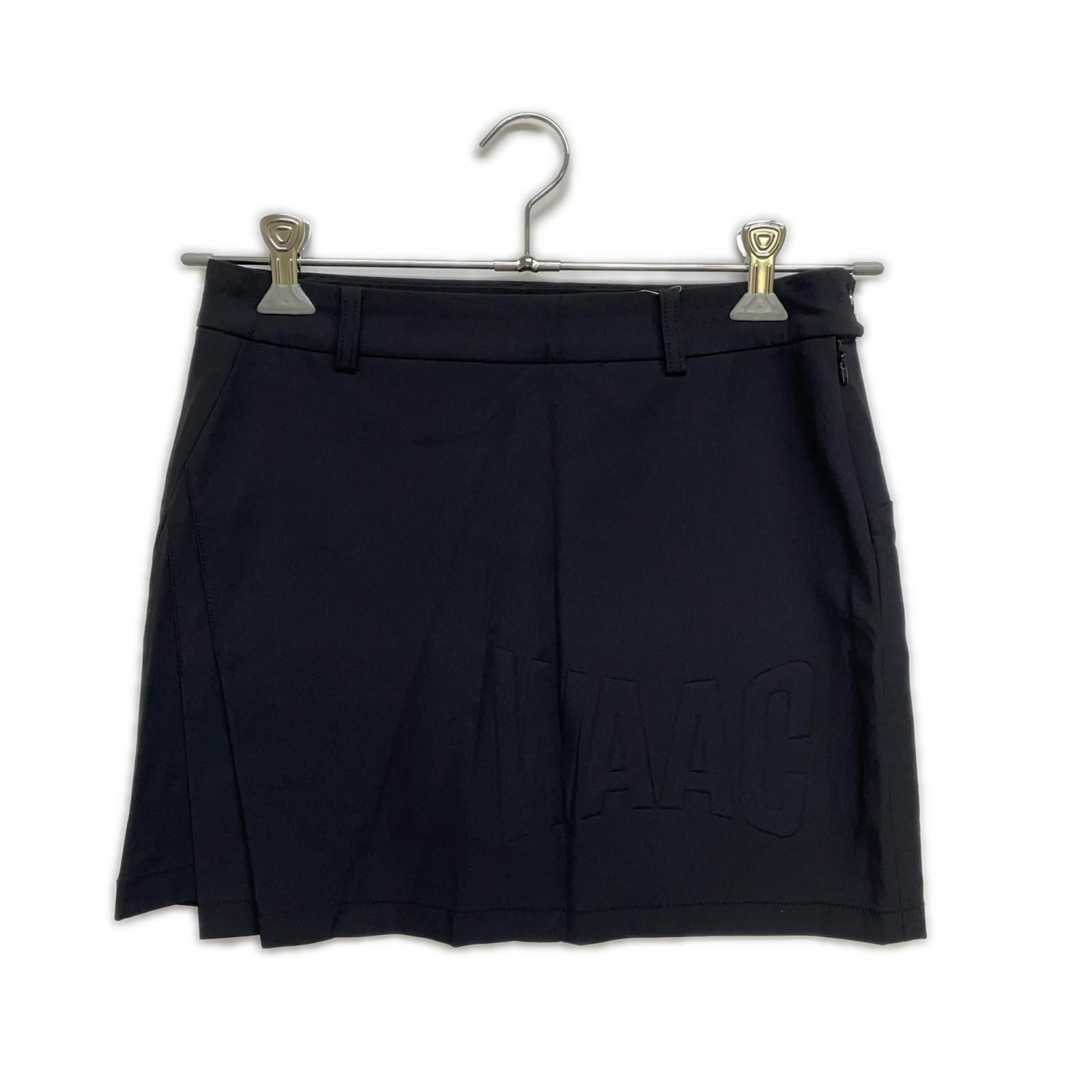 WAAC スカート インナーパンツ付き 中古 レディース ワック WAAC スカート 2(M) 黒 ブラック 一体型