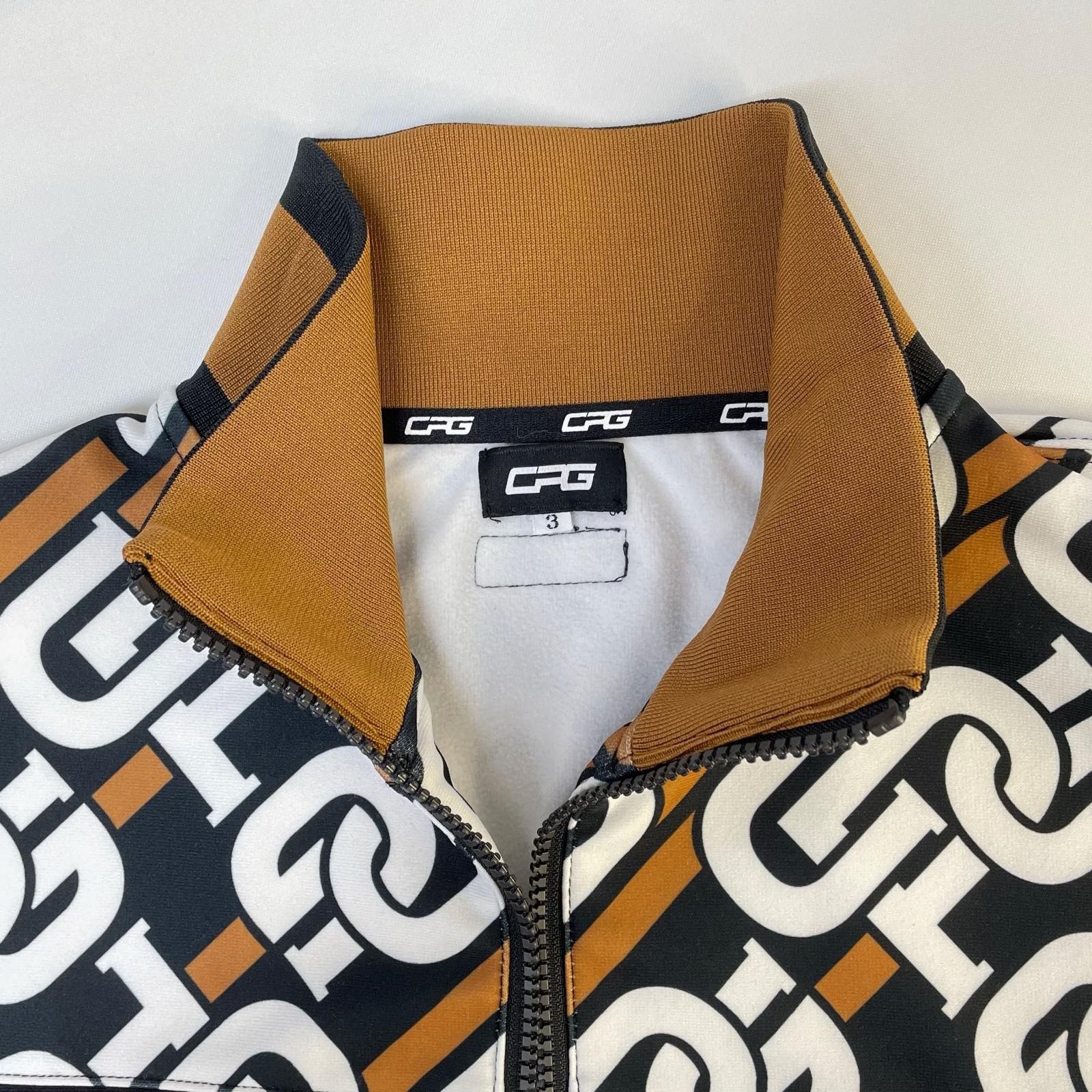 中古 メンズ シーピージーゴルフ CPG GOLF フルジップアウター 3(L) 黒