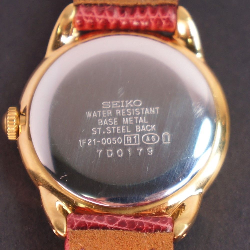 稼働品】SEIKO NOIE レディース腕時計 電池交換済、ベルト新品 - メルカリ