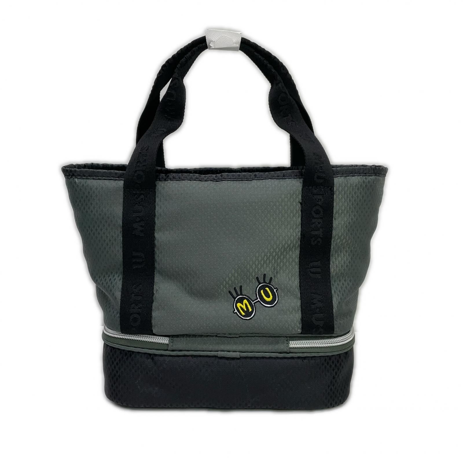 【美品】MU SPORTS トートバッグ カートバッグ ラウンドバッグ M・U SPORTS 2024年 春夏新作 MU SPORTS MUスポーツ ゴルフ 保冷機能