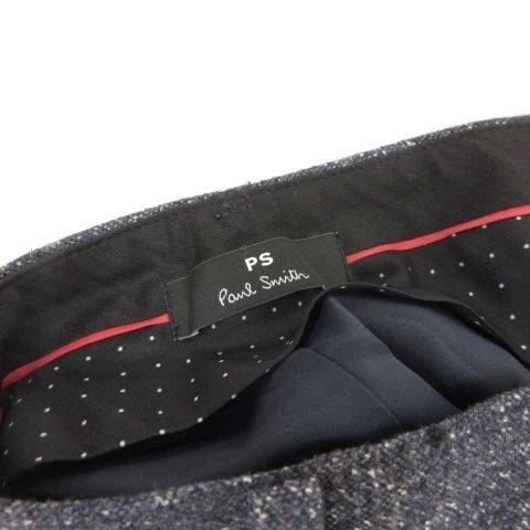 ピーエスポールスミス PS Paul Smith ウール ドット チェック パンツ