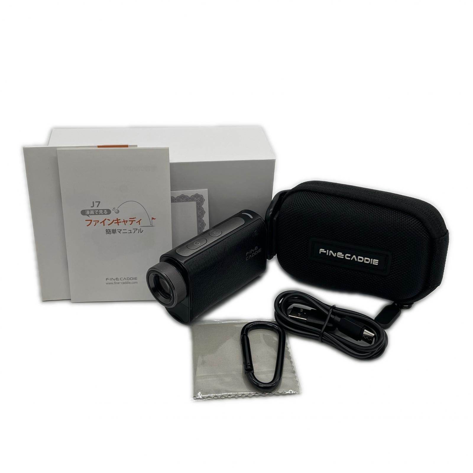 中古 レーザー測定器 黒 ファインキャディ FINECADDIE 距離計 スコープ