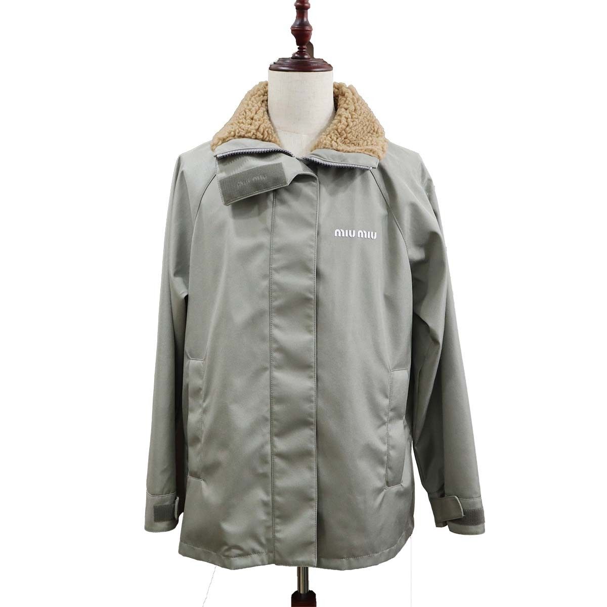 miumiu ミュウミュウ 服 コーデュラブルゾンジャケット サイズ36