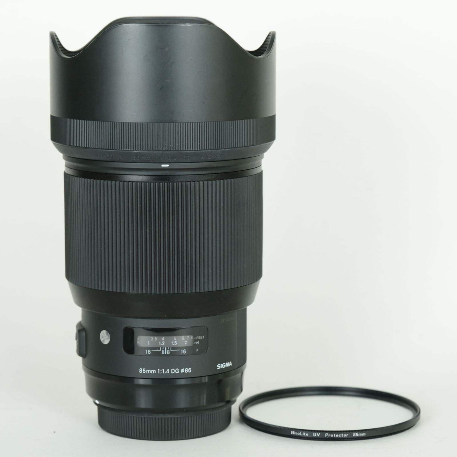 フィルター付 SIGMA 85 mm F 1 4 DG HSM Art キヤノンEF用 Canon EFマウント