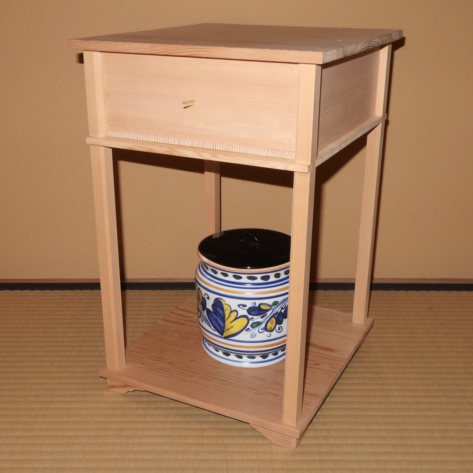 美品 茶道具 三木町棚 江岑好写 江岑棚 煎茶道具 茶の湯の棚 小棚 元箱