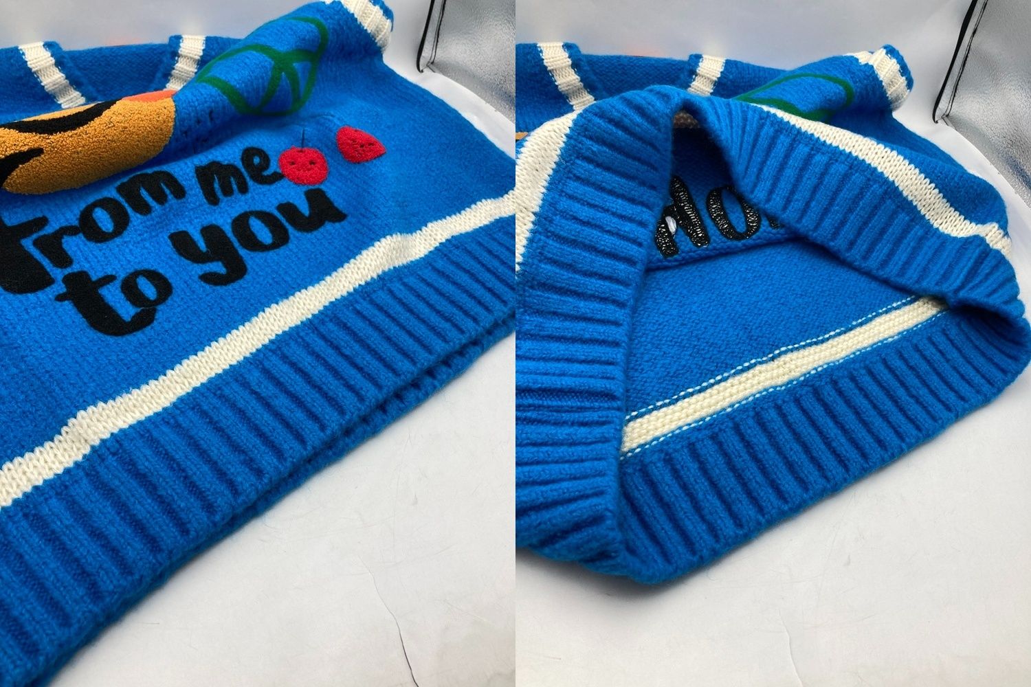 Paragraph SMILE VEST パラグラフ スマイルベスト ニットベスト V