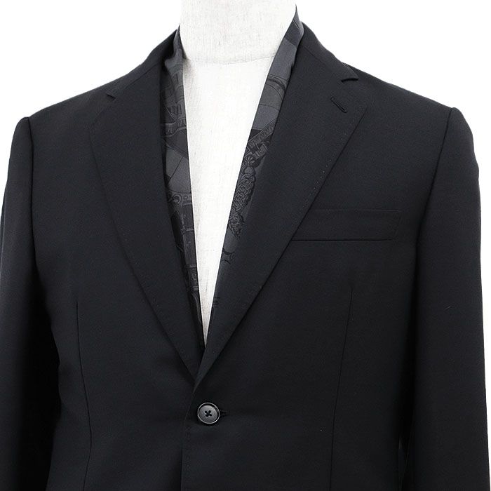 【美品】エルメス　テーラードジャケット　Super100’s イタリア製　正規品 楽天市場】イタリア製 HERMES エルメス テーラードジャケット ブレザー