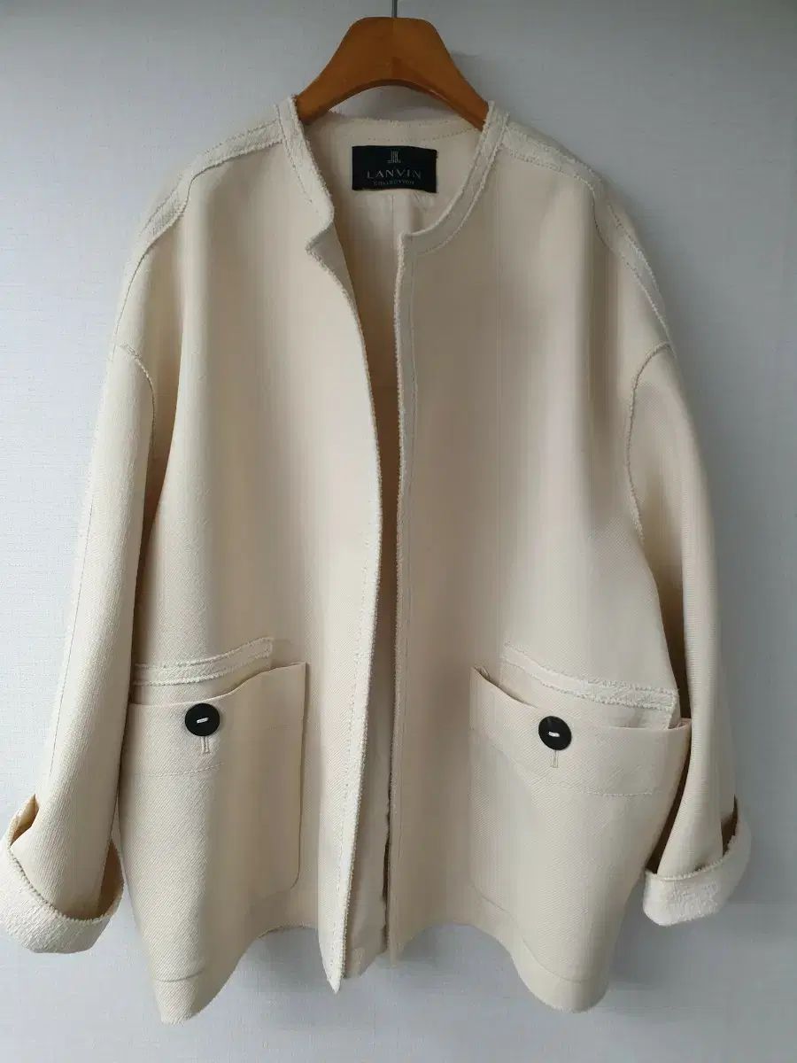 LANVIN アイボリー ジャケット み