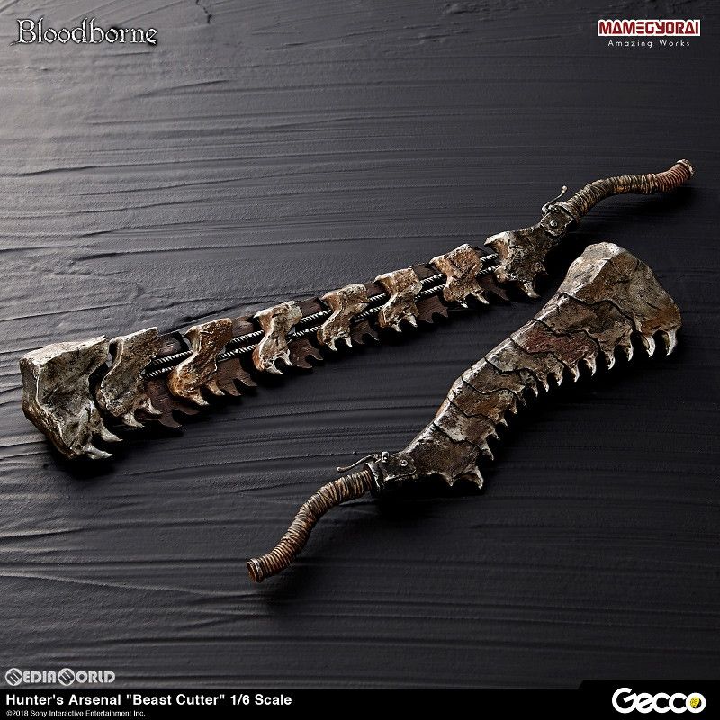 Bloodborne/ ハンターズ・アーセナル: 獣肉断ち 1/6スケール ウェポン