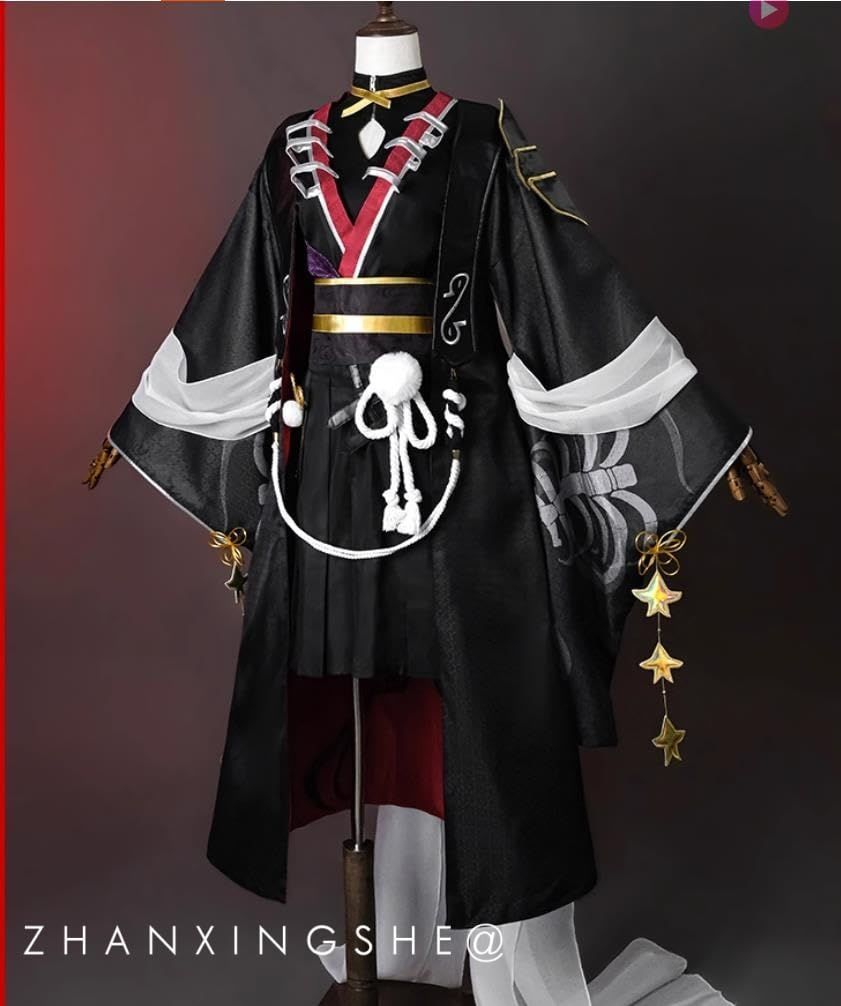 原神 げんしん 散兵 スカラマシュ 魘幻夜散兵 コスプレ衣装 ウィッグ 靴 制服 大人 日常服 ステージ服 舞台 クリ