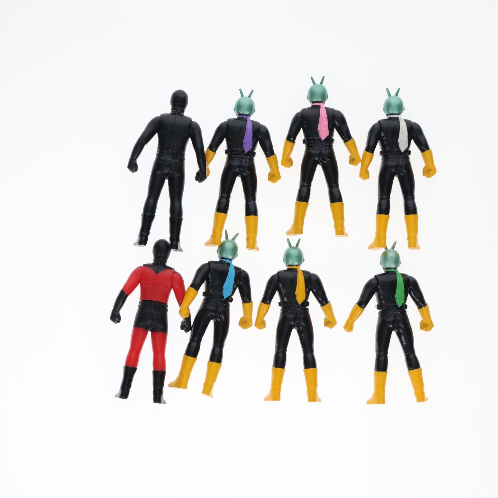 フィギュア王誌上限定 悪魔の軍団ソフビセット(8体セット) 仮面