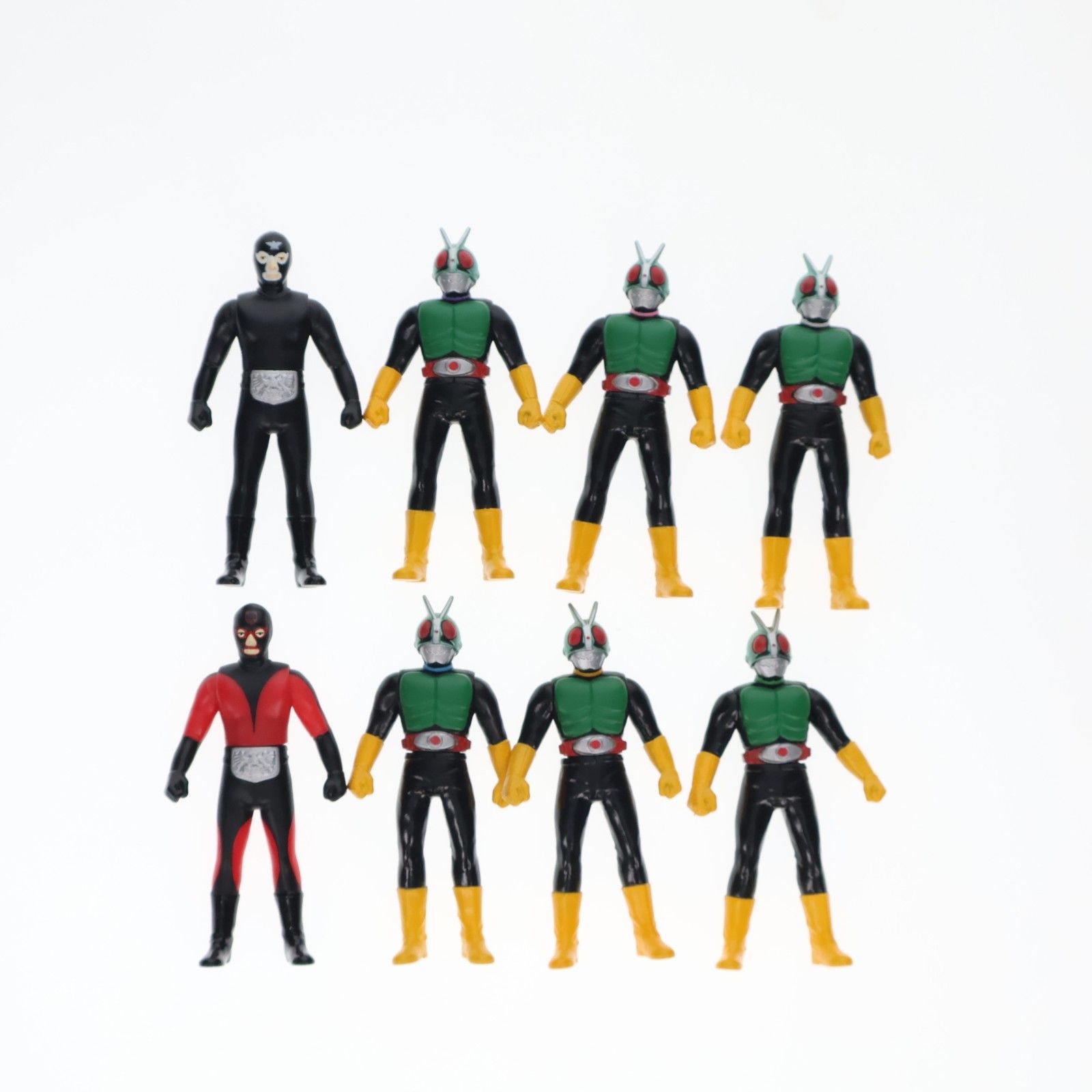 フィギュア王誌上限定 悪魔の軍団ソフビセット(8体セット) 仮面