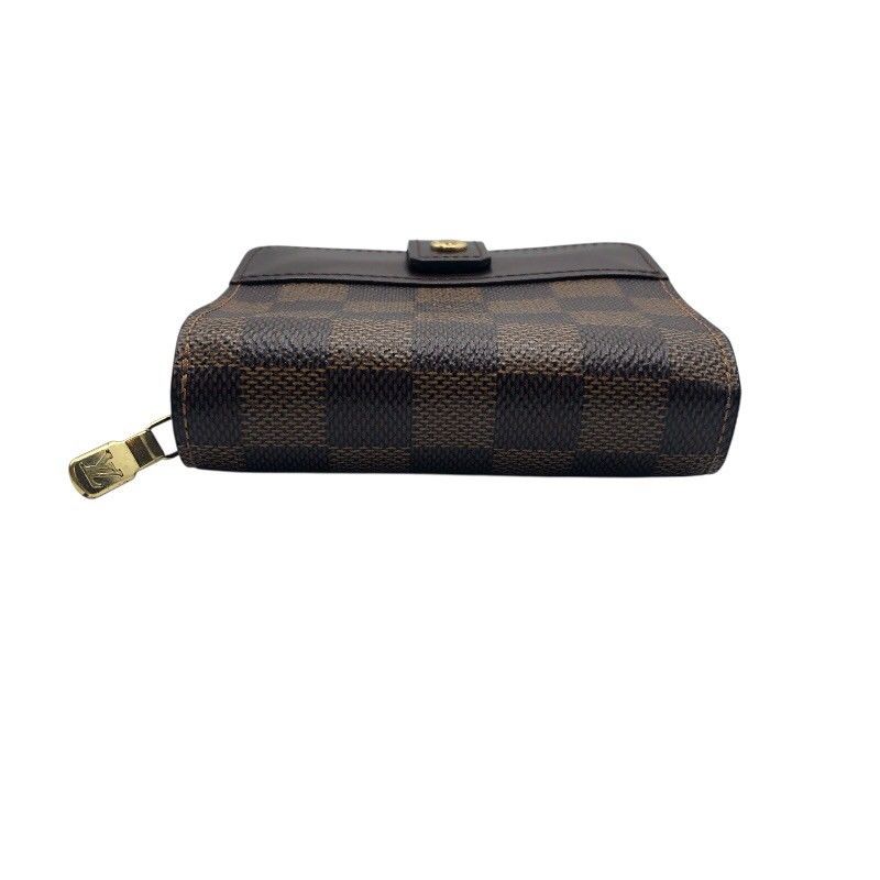  ルイ ヴィトン LOUIS VUITTON コンパクト ジップ N 61668 ダミエ ユニセックス 二つ折り財布 その他 小物