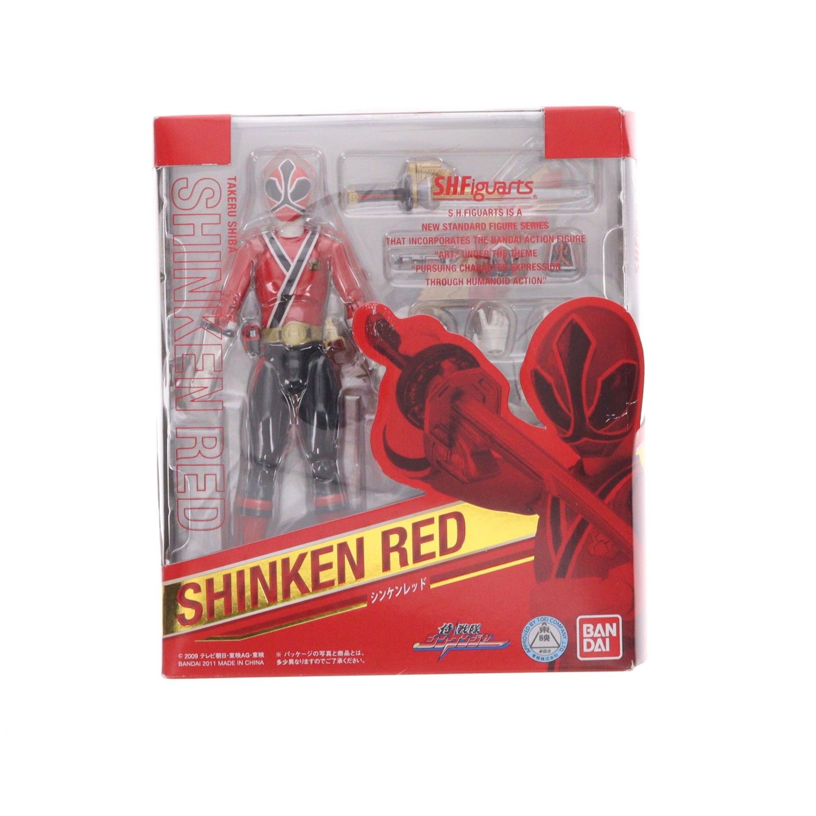 S.H.Figuarts(フィギュアーツ) シンケンレッド 侍戦隊シンケンジャー