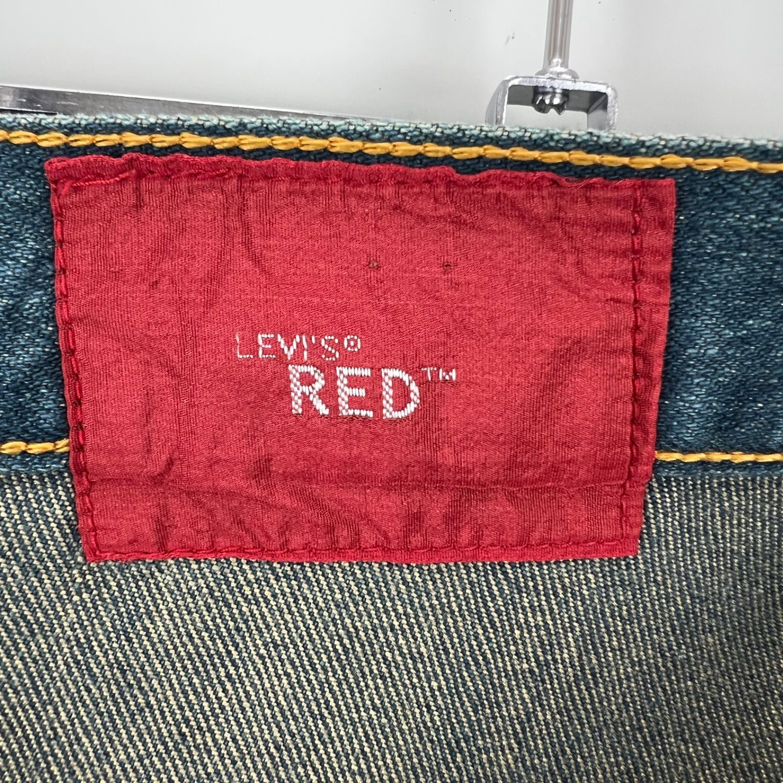 Levi's RED 00s 2002 italy archive Guys Warped Boot Cut Jeans 名作
