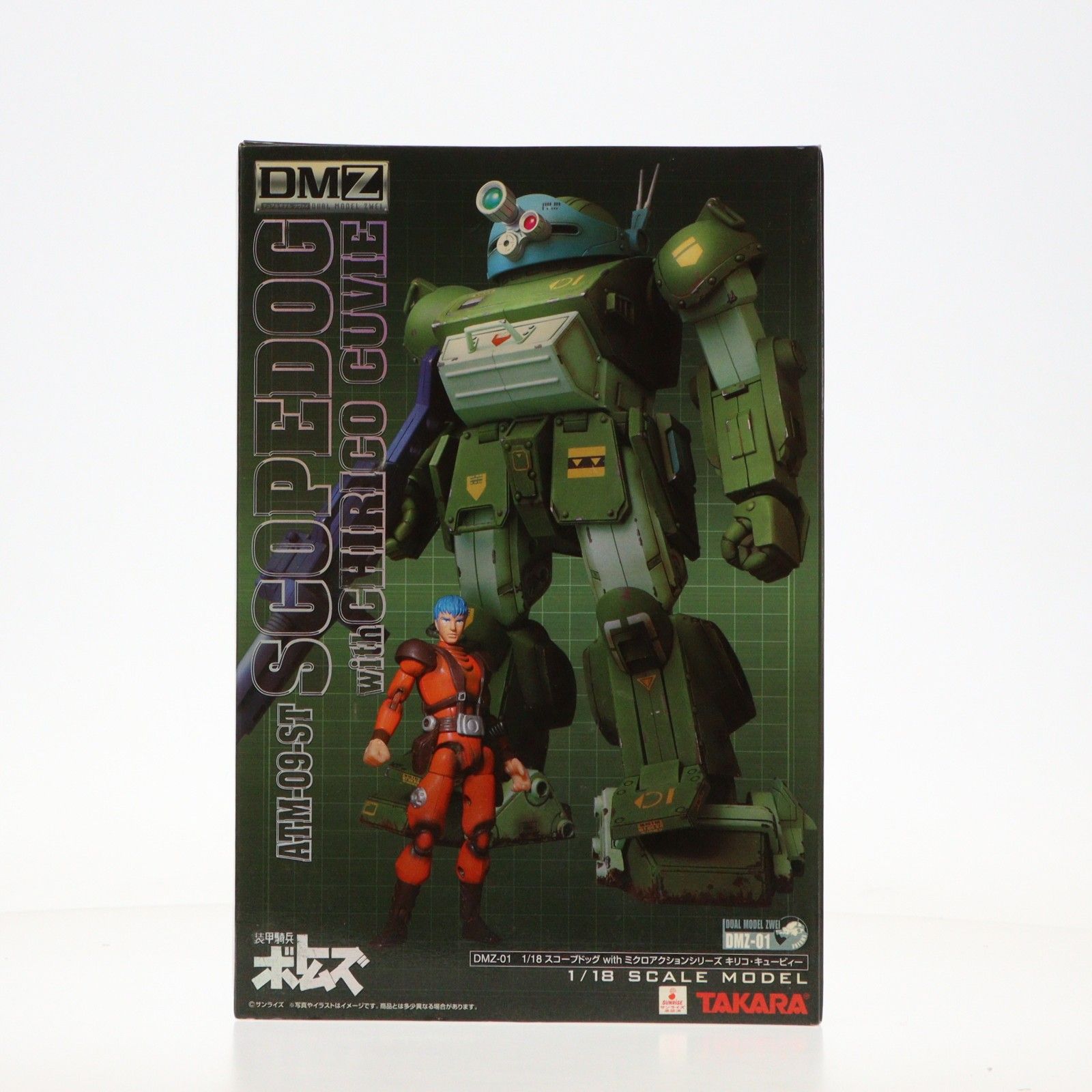 DMZ-01 スコープドッグwithミクロアクション キリコ・キュービィー