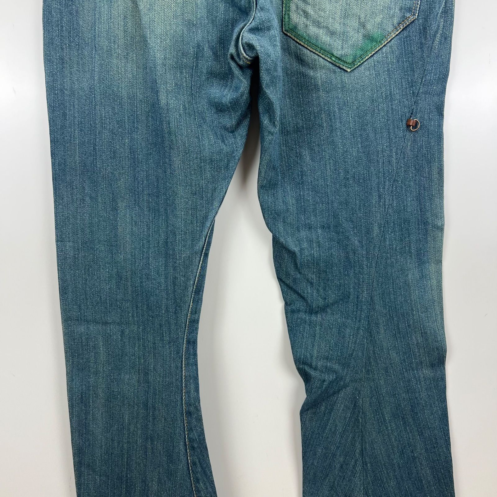 Levi's RED 00s 2002 italy archive Guys Warped Boot Cut Jeans 名作