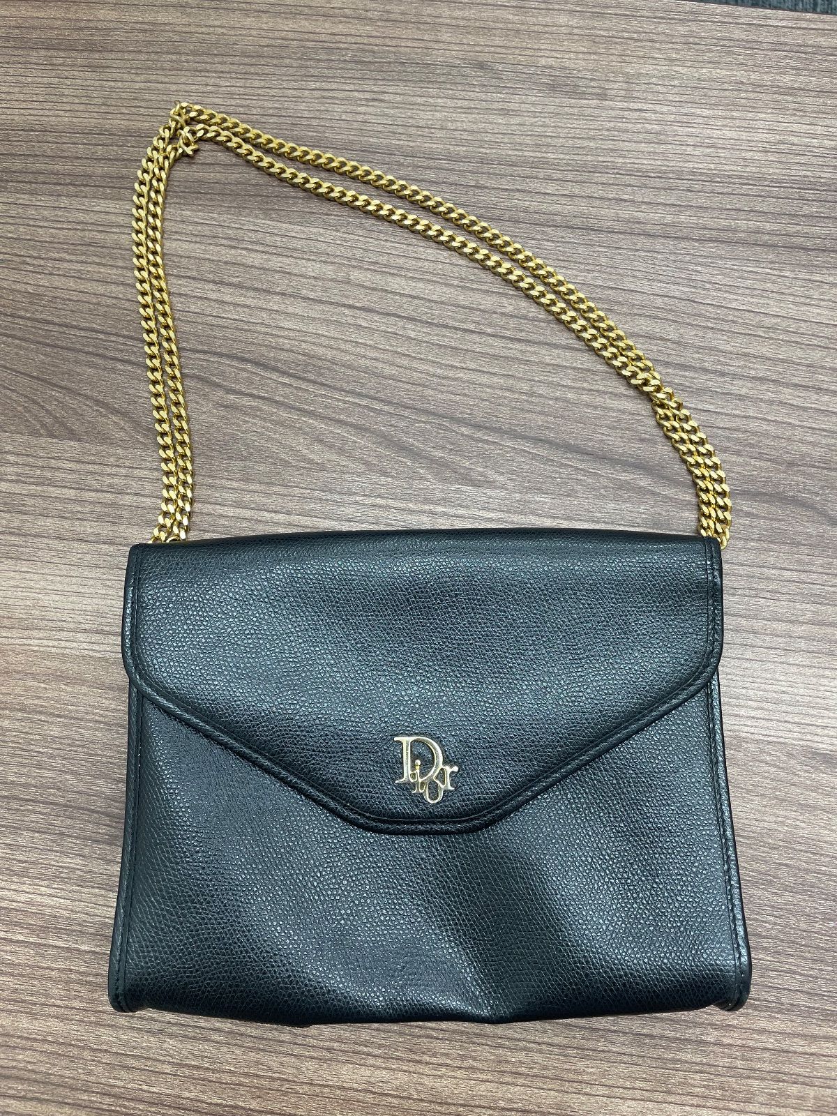 Christian Dior クリスチャン ディオール ヴィンテージ チェーンショルダーバッグ