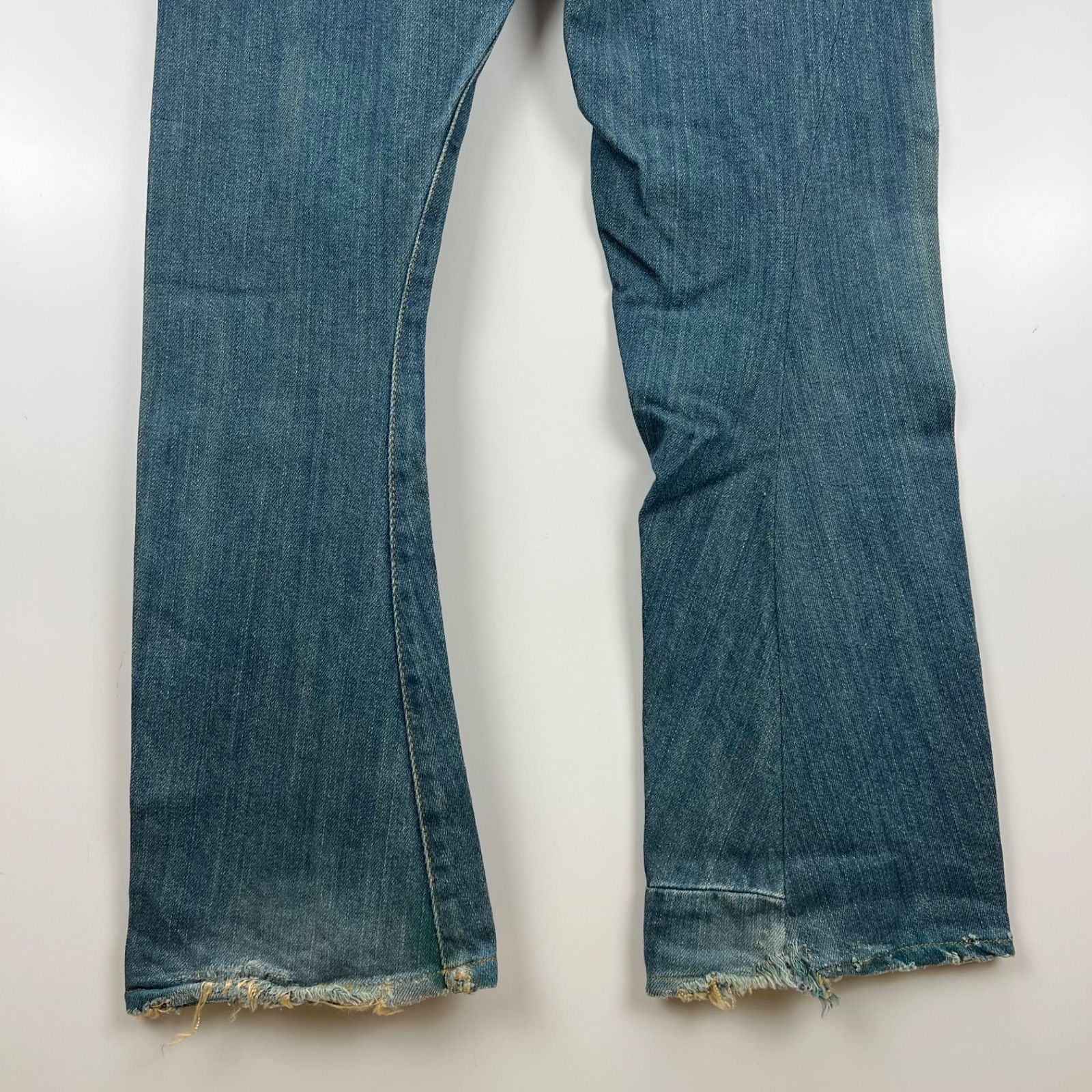 Levi's RED 00s 2002 italy archive Guys Warped Boot Cut Jeans 名作