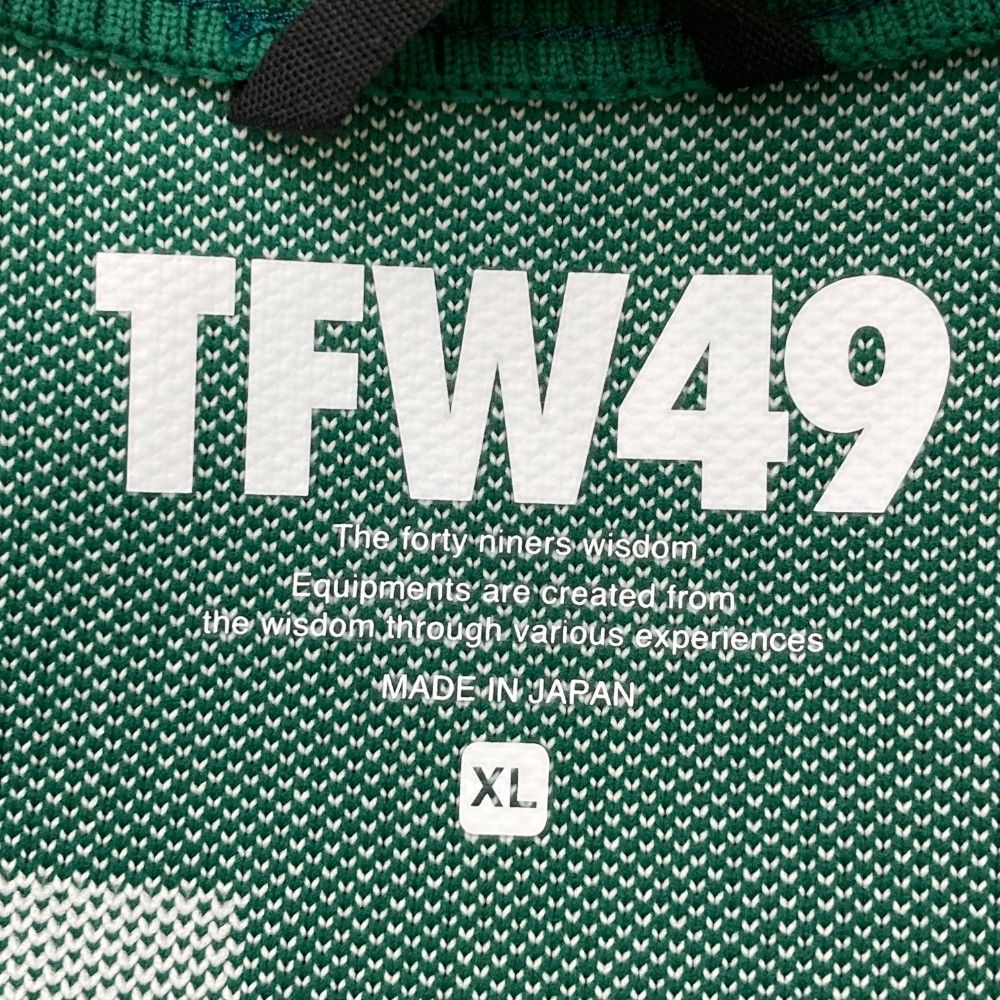 TFW49 ロゴ入り ニット　サイズXL新品 サイズ：XL TFW49 ティーエフダブリューフォーティーナイン T092320002
