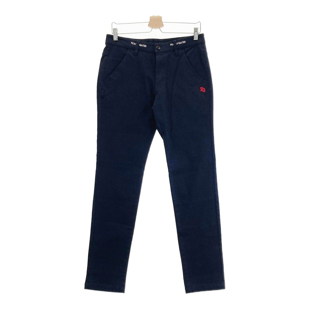 サイズ 4 PEARLY GATES パーリーゲイツ ストレッチパンツ チェック柄 ネイビー系 ゴルフウェア メンズ ストスト