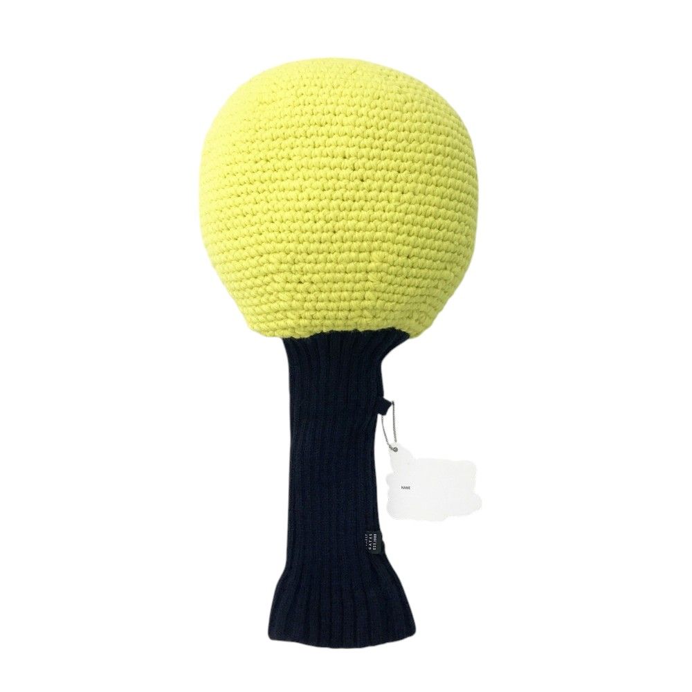 PEARLY GATES パーリーゲイツ モデル 編みぬいぐるみ ヘッドカバー ニコちゃん イエロー系 DR ゴルフウェア ストスト