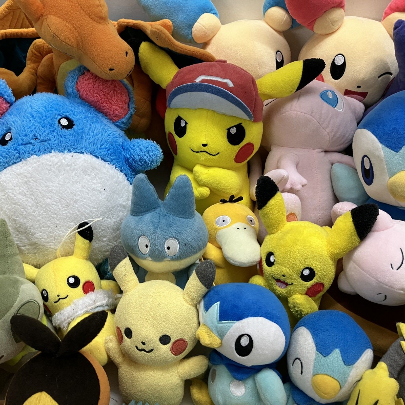 ◇ 【ジャンク品】 30点 まとめ商品 ポケモンぬいぐるみ キーホルダ