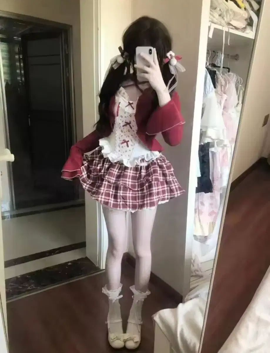 キューティーコア スリーピース セットアップㅣ量産型 地雷系 ギャル セットアップ