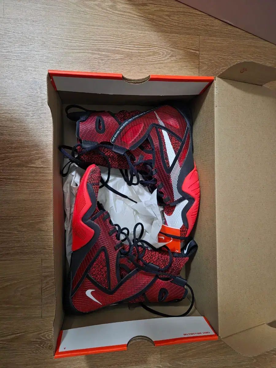 ナイキ ハイパーKO 2 レッド 255