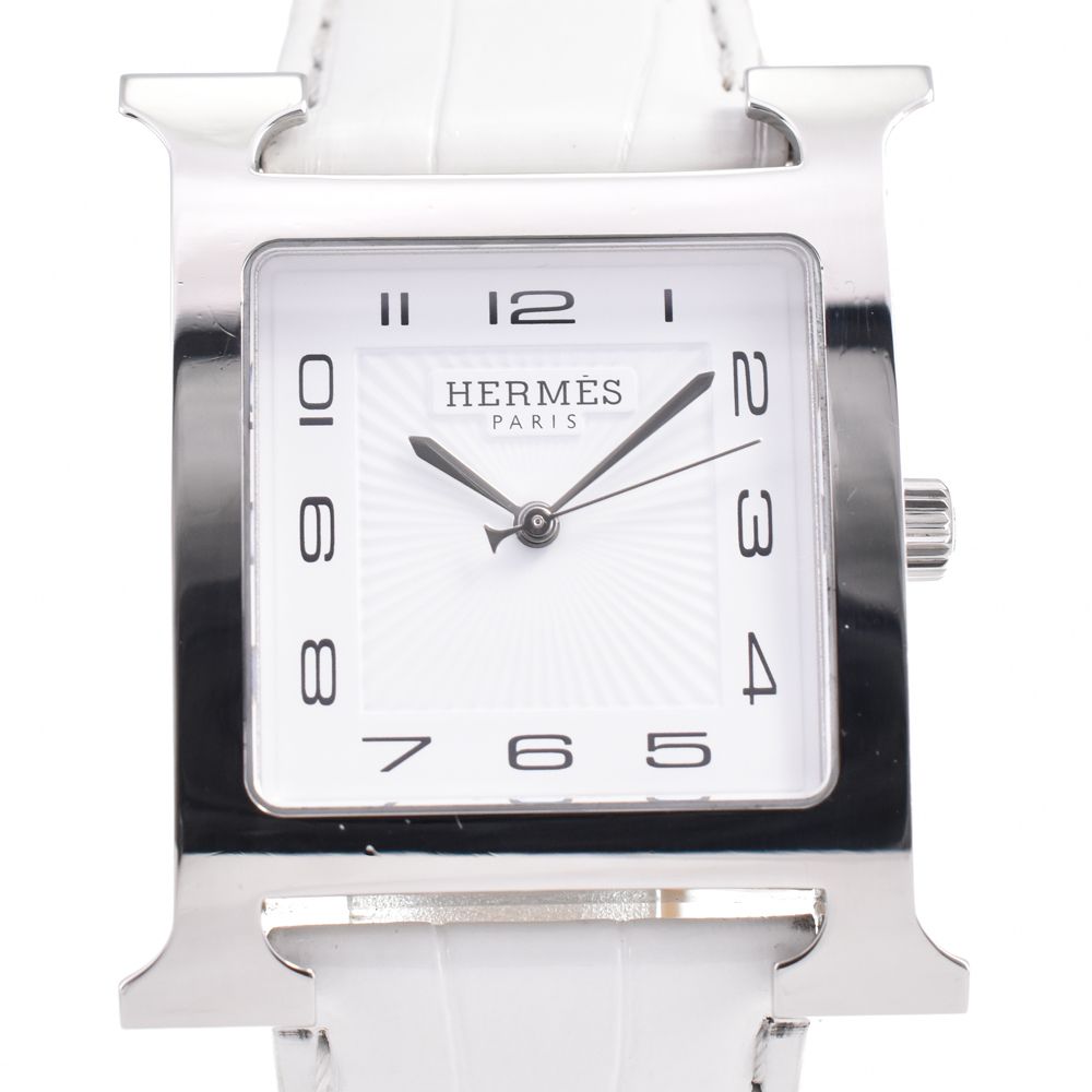 エルメス HERMES HH 1 810 Hウオッチ クォーツ メンズ D 144484