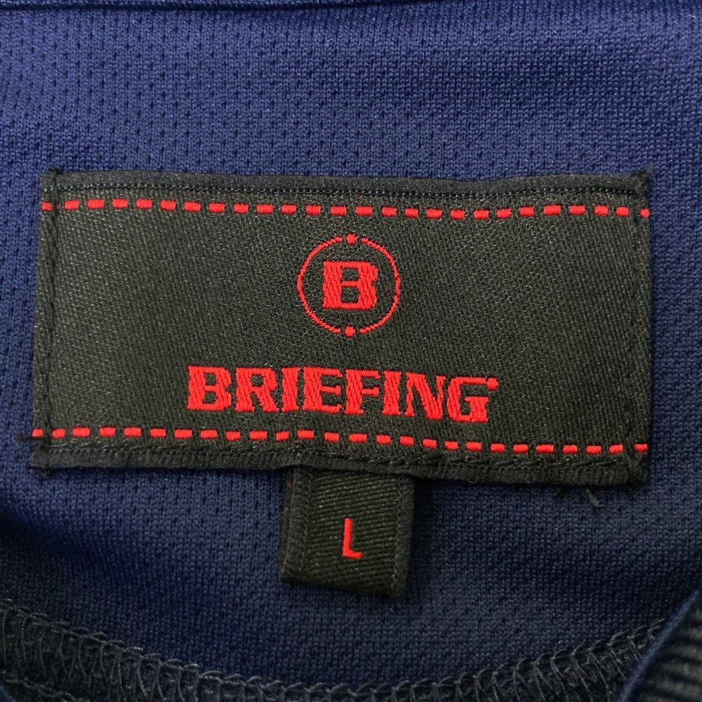 サイズ：L BRIEFING GOLF ブリーフィング 2024年モデル 半袖ポロシャツ
