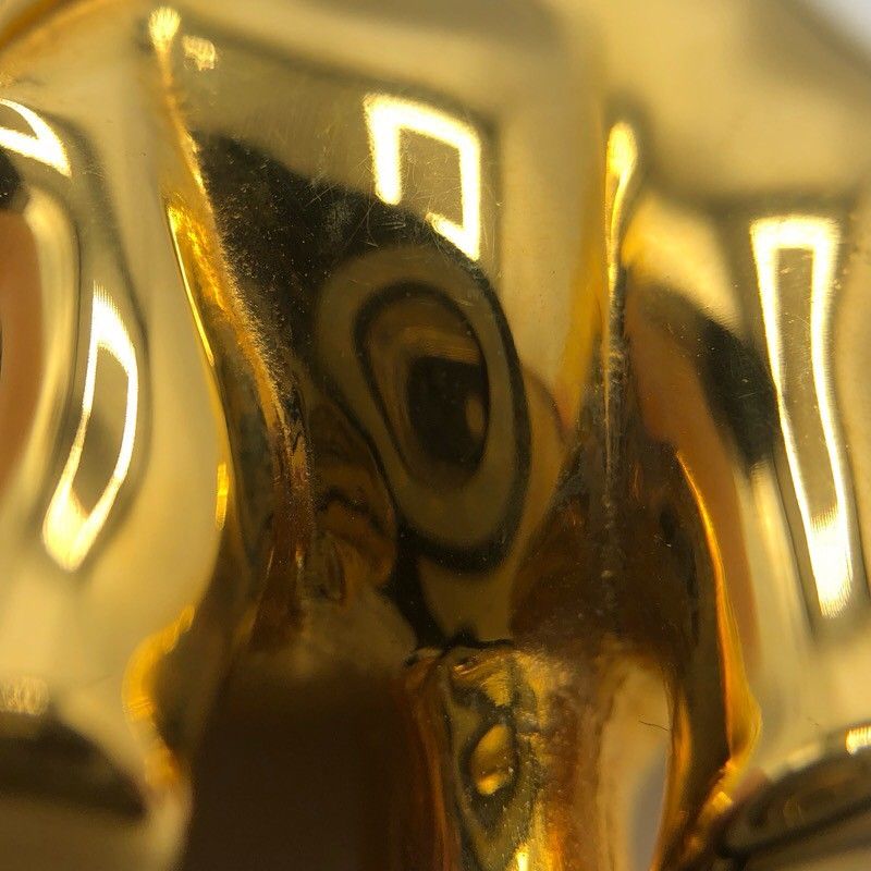 エルメス HERMES エレファントカデナ ゴールド メタル ユニセックス