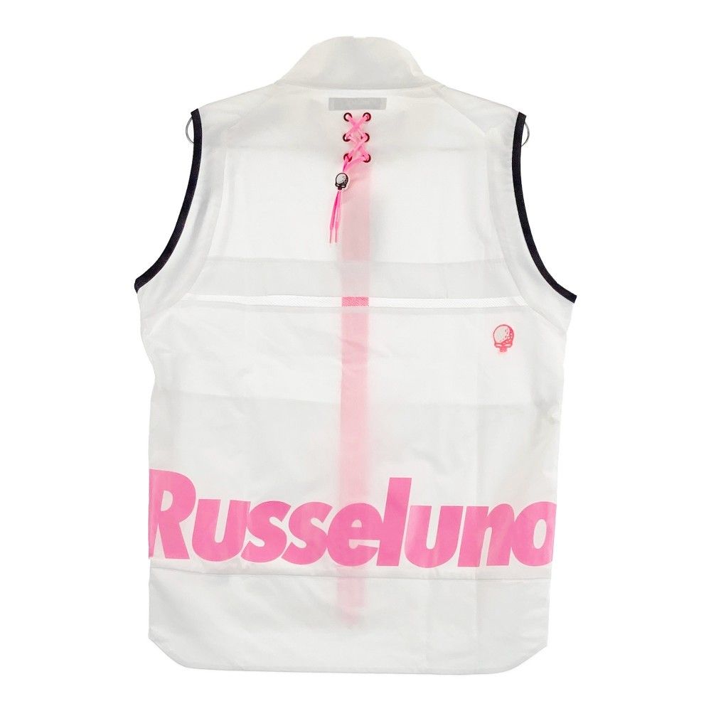 サイズ：4 RUSSELUNO ラッセルノ ジップベスト ホワイト系