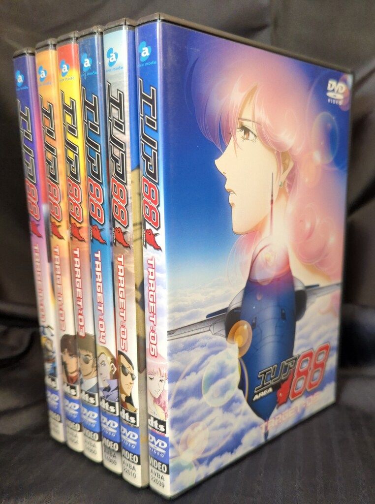 エリア88 DVD 全6巻　全巻セット アニメDVD 通常）エリア88 全6巻 セット - メルカリ