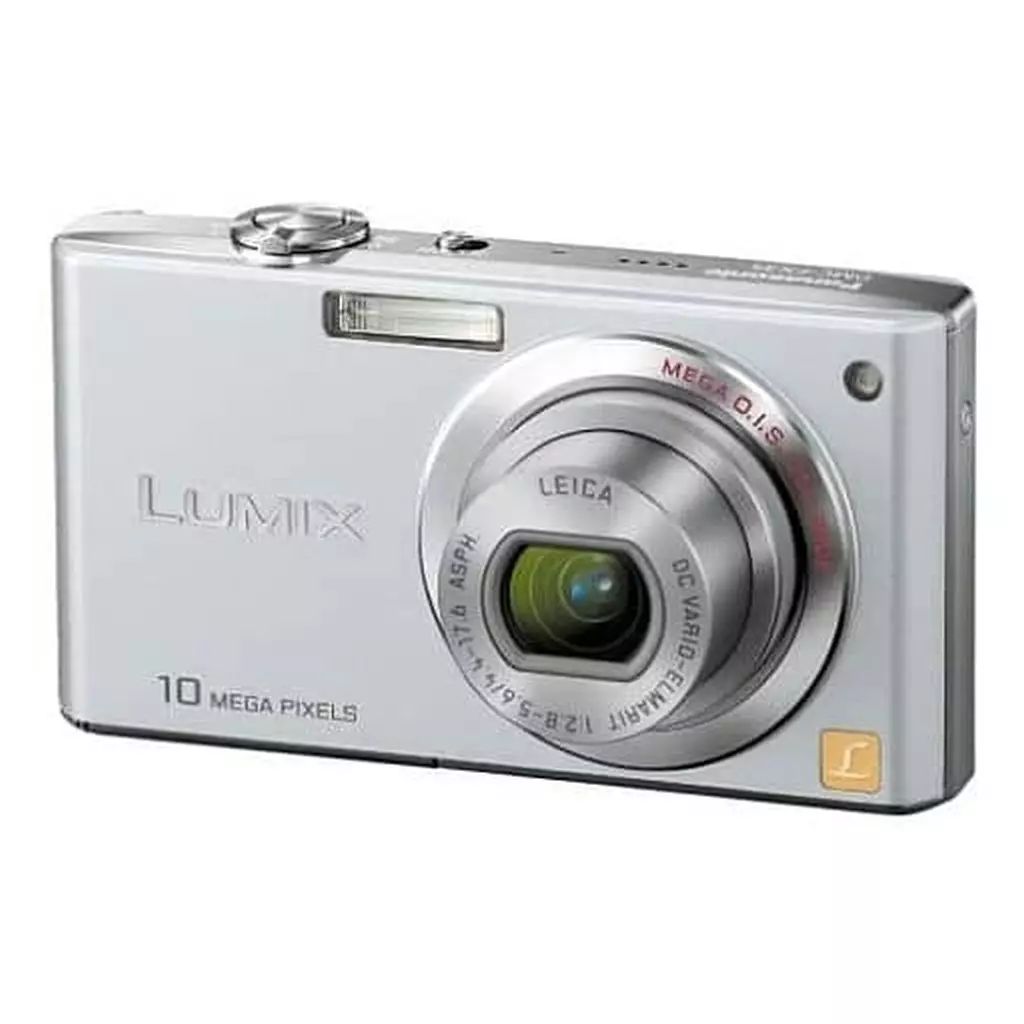カメラ パナソニック デジタルカメラ LUMIX 1010万画素 プレシャスシルバー DMC FX 35 S