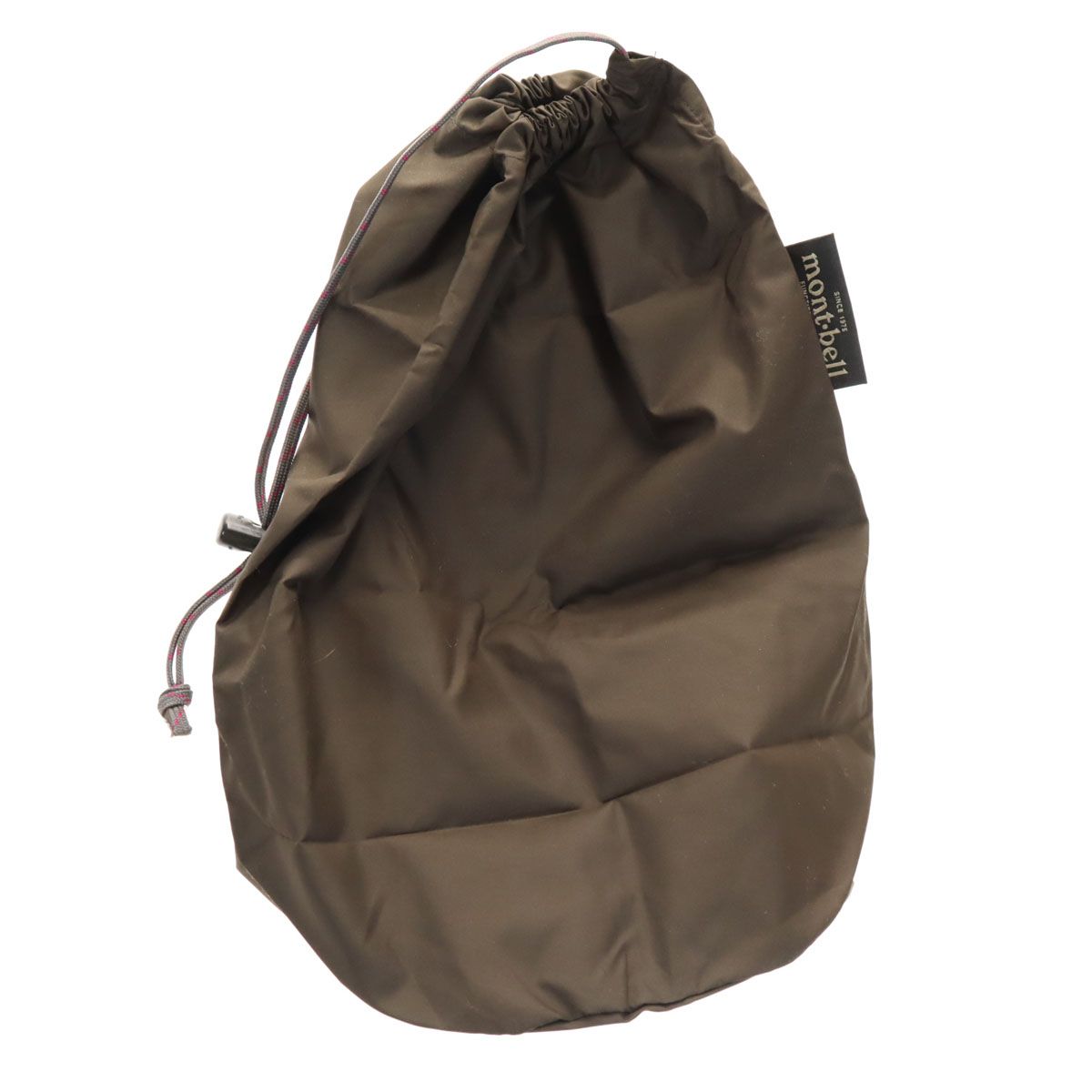 mont-bell モンベル トラベル ダウンコート L ブラウン 収納袋付き 