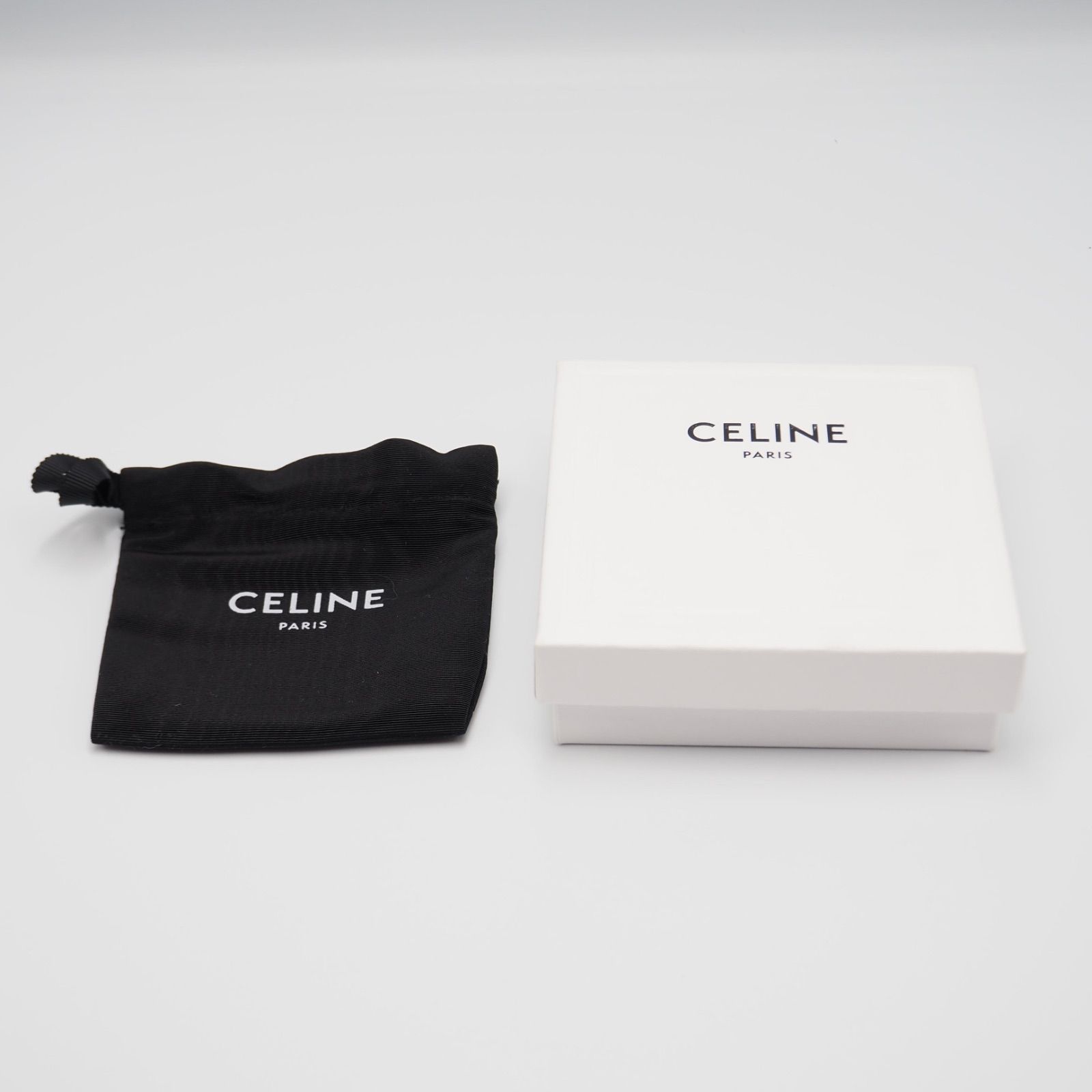 良品】CELINE ロゴ バレッタ ヘアクリップ セリーヌ 付属品付き - メルカリ